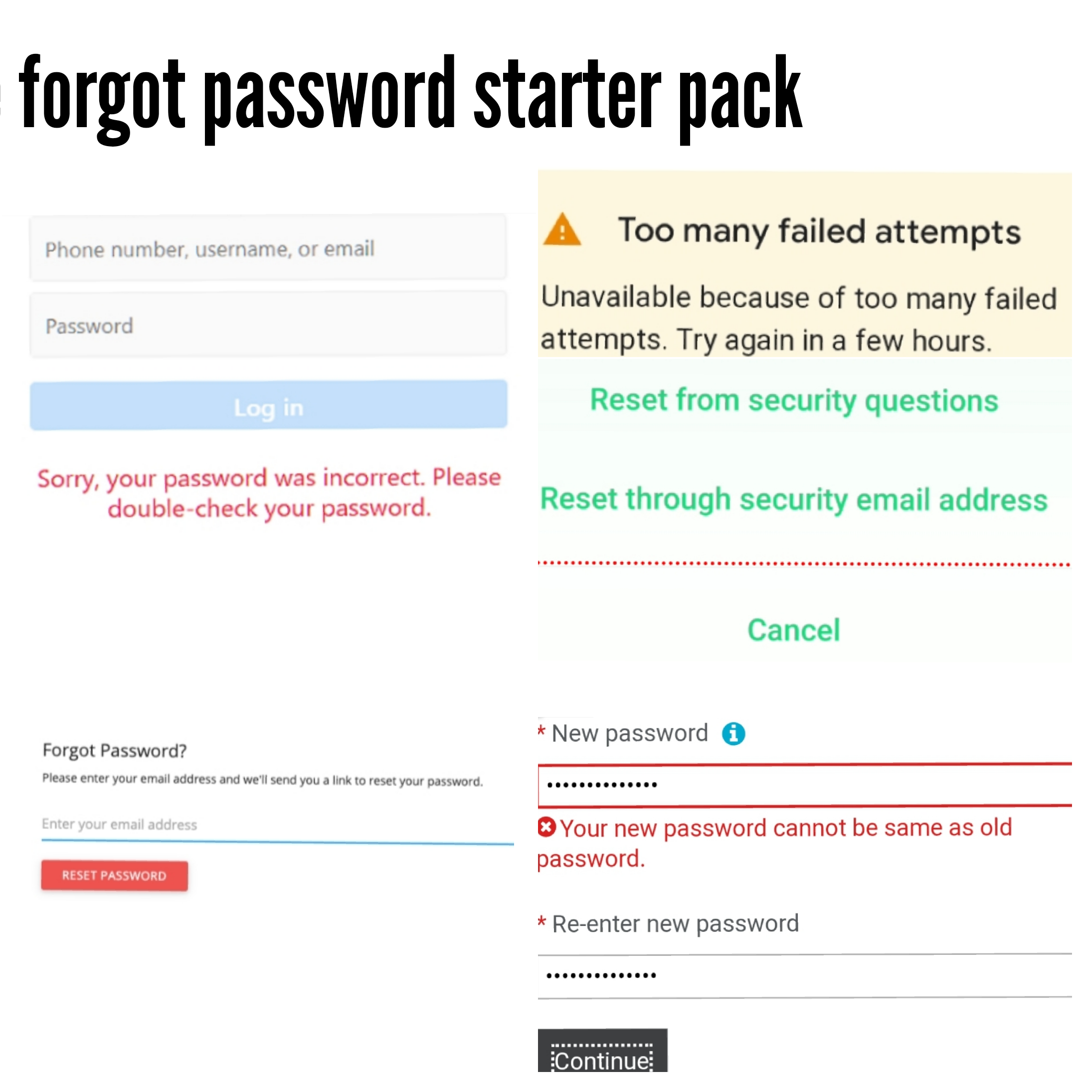 pASSword problems