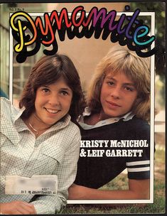 dynamite magazine covers - momo Kristy Mcnichol & Leip Garrett