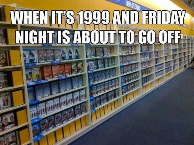 nostalgic 90s memes - When It'S 1999 And Friday Night Is About To Go Off