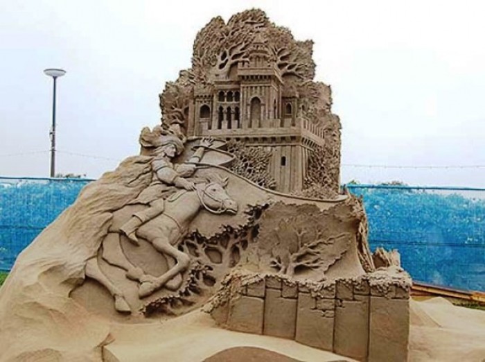 Sandcastles there's no way you could beat