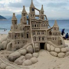 Sandcastles there's no way you could beat