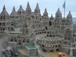 Sandcastles there's no way you could beat