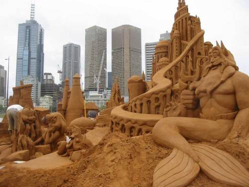 Sandcastles there's no way you could beat