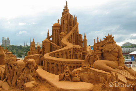 Sandcastles there's no way you could beat