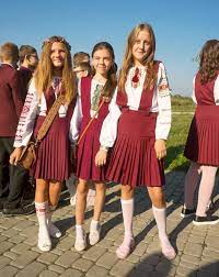 Typical uniforms for the Ukraine