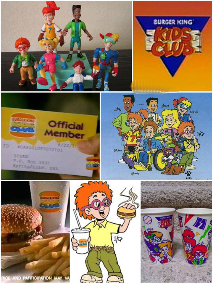 And you proudly carried your BK Kids club card (and later the teen club)