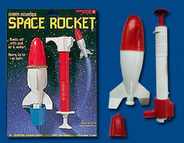 1970s water rocket toy - Datorio Space Rocket I