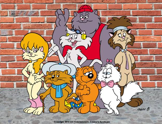 heathcliff and the catillac cats - Ets Cart 8 Copyright 2010 Dic Entertainment, Creator's Syndicate