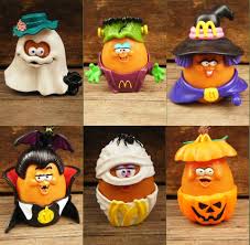 Chicken nuggets Halloween toys were actually hot collectibles
