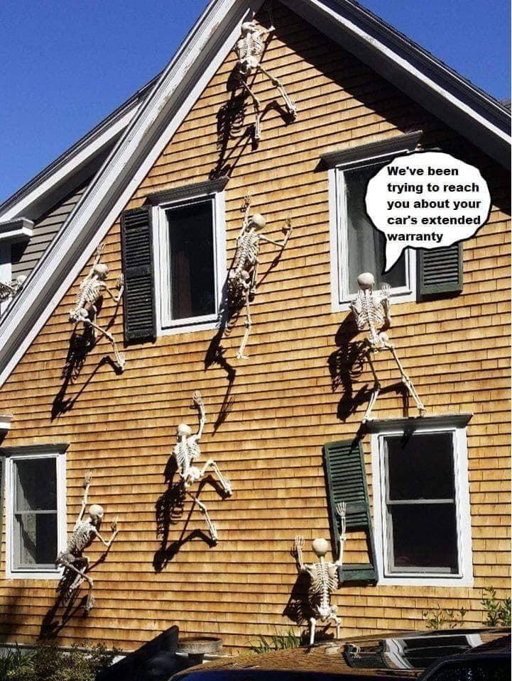 halloween house decorations ideas - We've been trying to reach you about your car's extended warranty here I