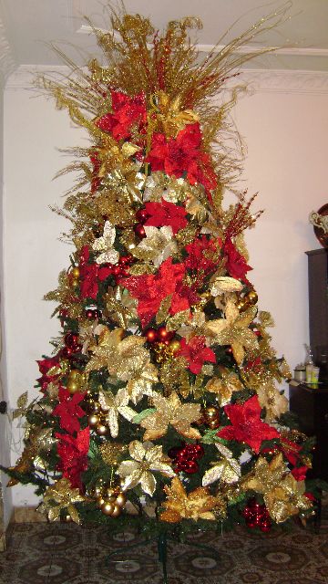 decorated bad christmas tree