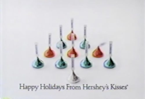 hershey kisses christmas commercial - Happy Holidays From Hersheys Kisses