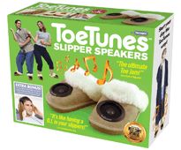 prank gift box - ToeTunes Slipper Speakers "The losion