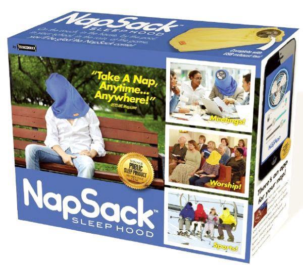 gag gift ideas - Neesack Deres "Take A Nap. Anytime... Anywhere!" Recline Mesine | w Public Shipport ww Fa Worship! Sleep Hood Sport