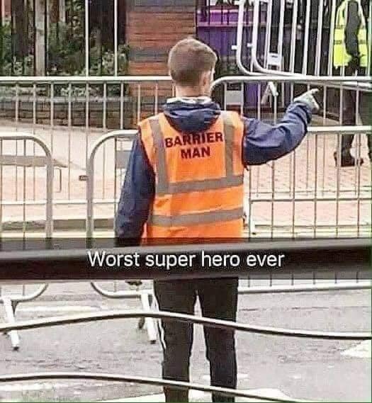 worst hero ever - Barrier Man Worst super hero ever