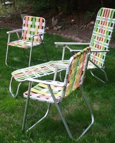 Every family had this set of lawnchairs