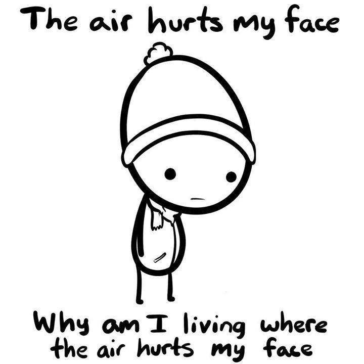 winter memes - do i live where the air hurts my face - The air hurts my face Why am I living where the air hurts my face