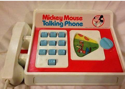 Your first phone so you could slam the receiver down just like mom