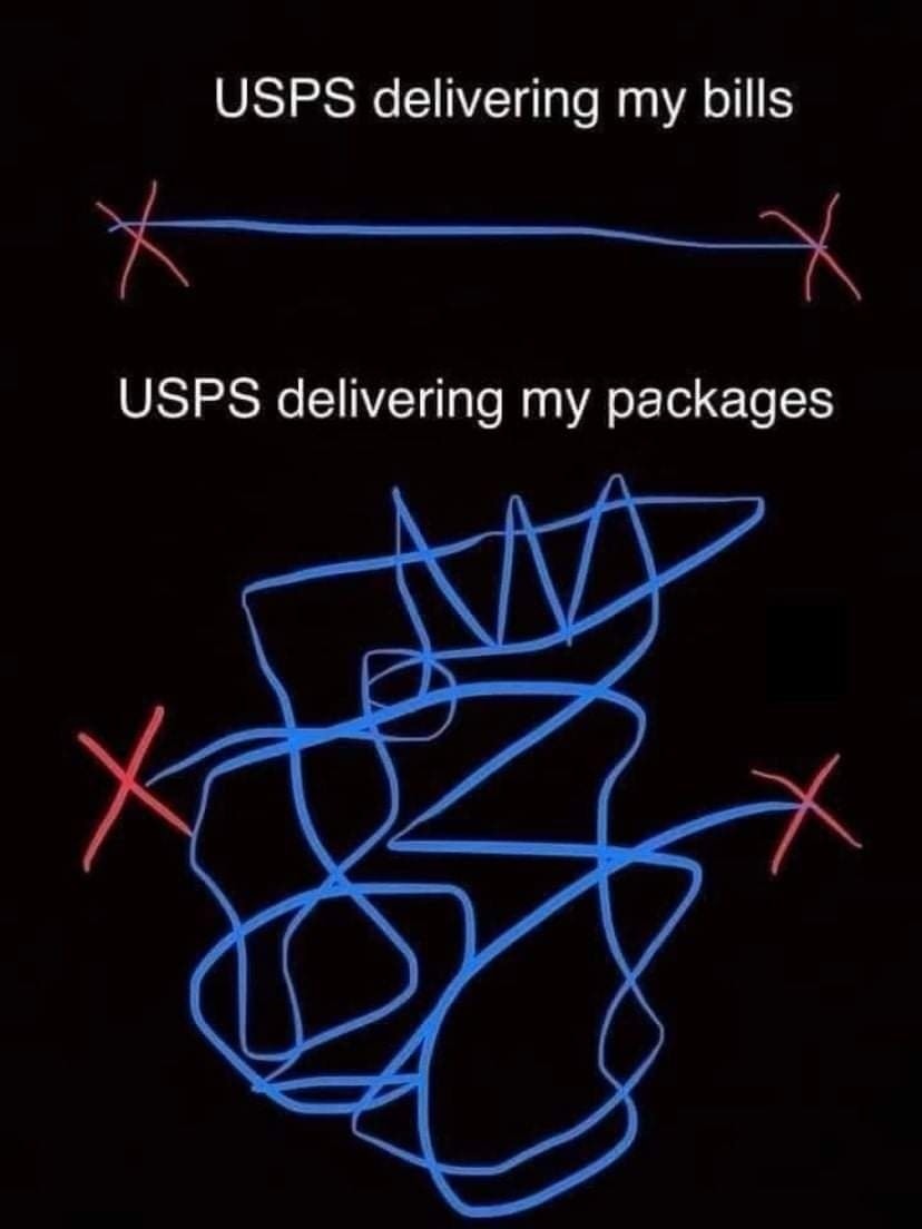 Frustrating pet peeves - usps delivering my bills vs packages - Usps delivering my bills Usps delivering my packages