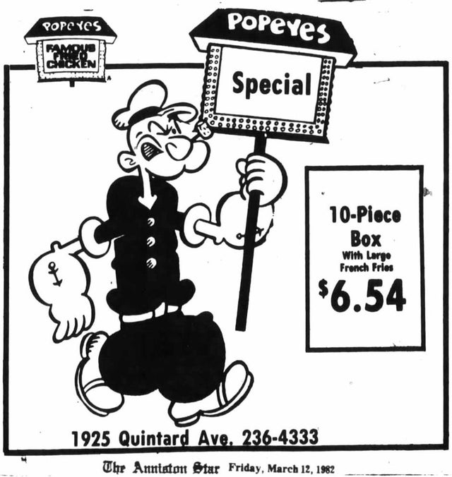 Popeye was later phased out to do copyrights