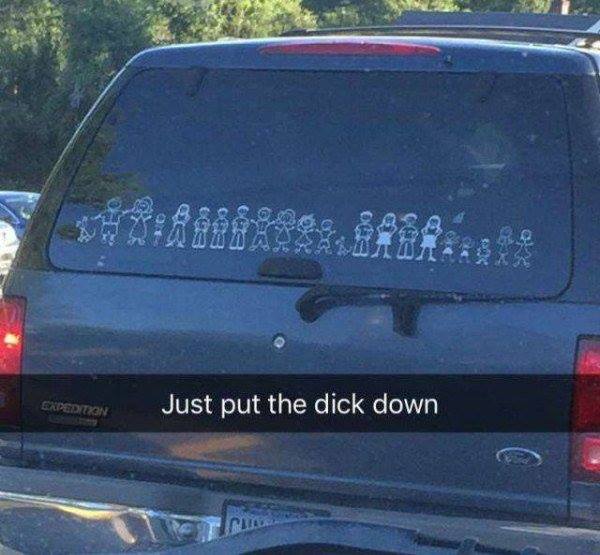 sad memes - dude couldn t pull out of a driveway - insp Capedition Just put the dick down C