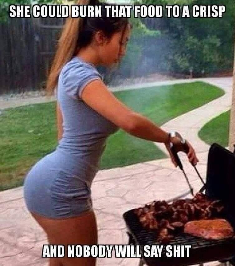 if she cheated id apologize - She Could Burn That Food To A Crisp And Nobodywill Say Shit