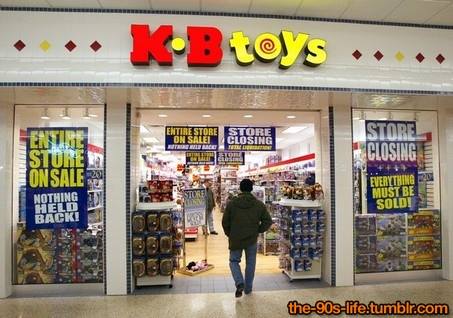 You remember dragging your mom to KB Toys in the mall