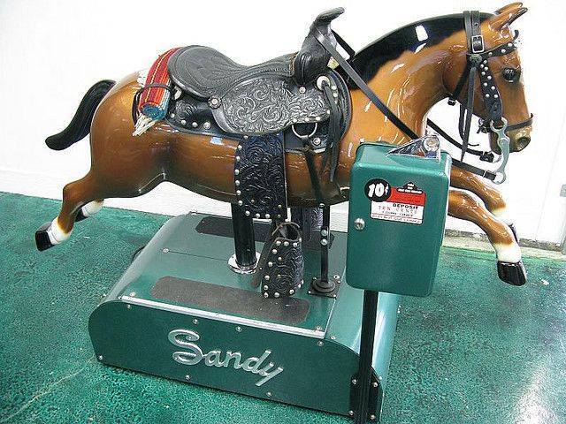 mechanical horse for kids - 104 Upos Te Sandy