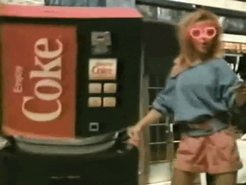 coca cola gif funny - E Coke O g