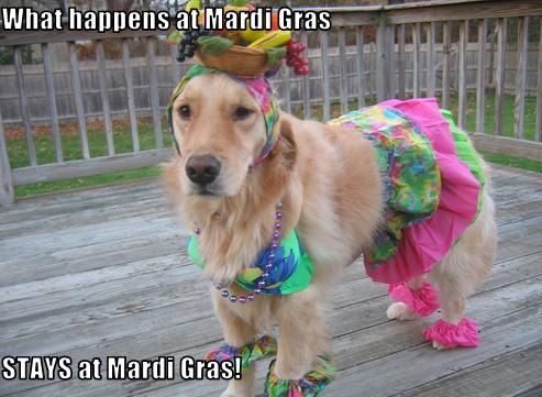 Mardi Gras is comin