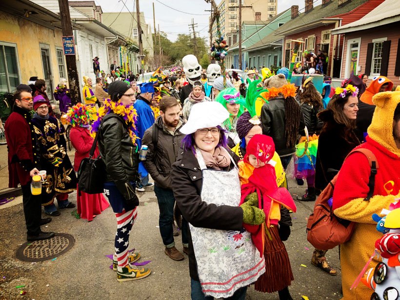 22 crazy Mardi Gras costumes