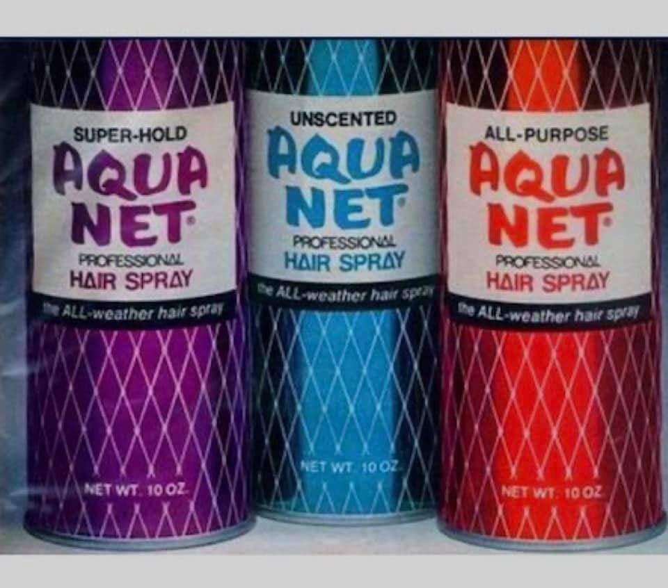 If you used this, not only did your hair stay in place but small bugs got stuck to it and anyone who ran their hands through your hair