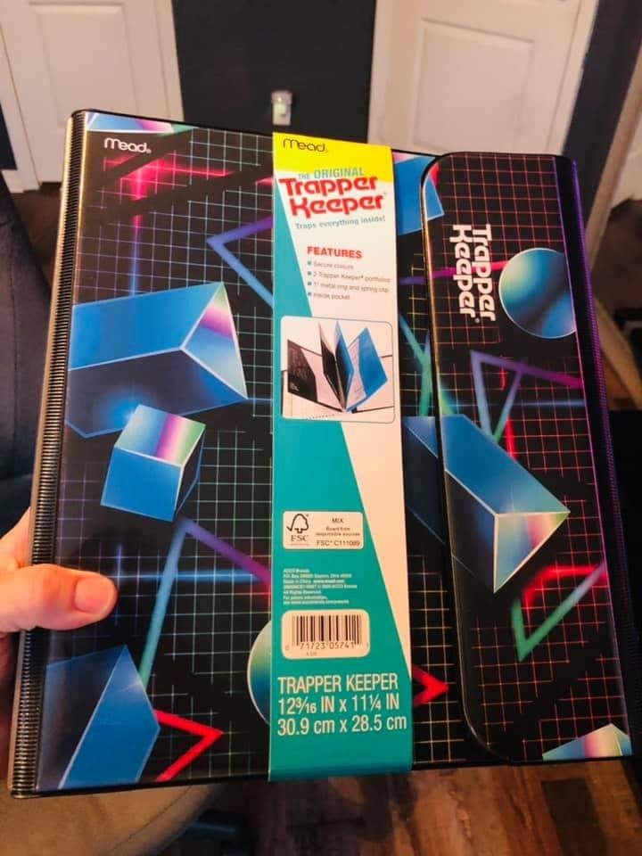 Trapper keepers were a rite of passage around 3rd grade for kids