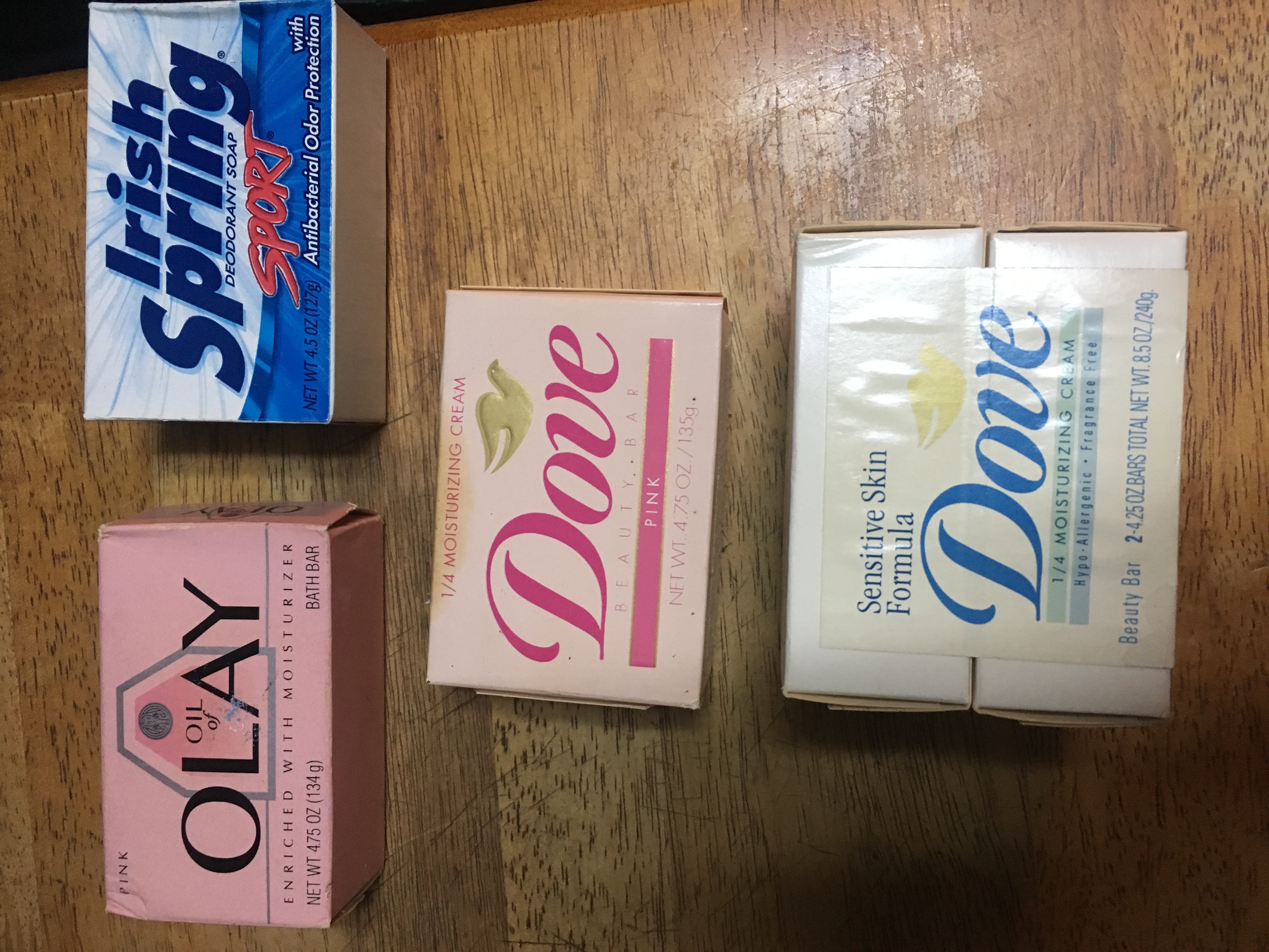 The old packaging of brands you use now