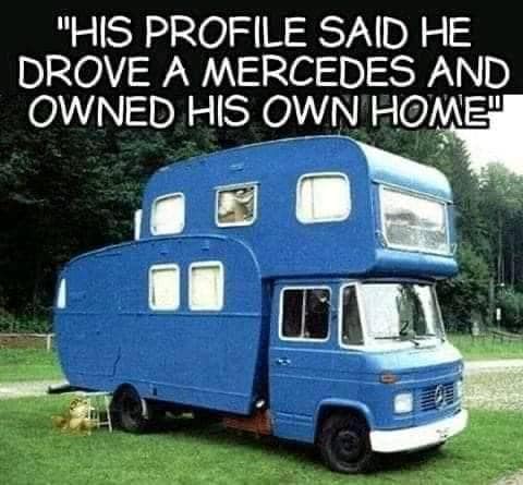 Relationship Memes - Blue Mercedes Van