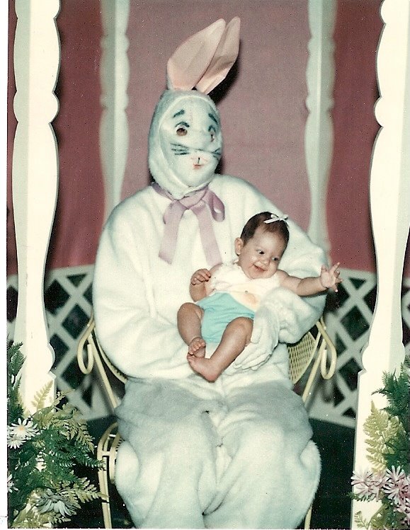 terrifying easter bunnies - photograph