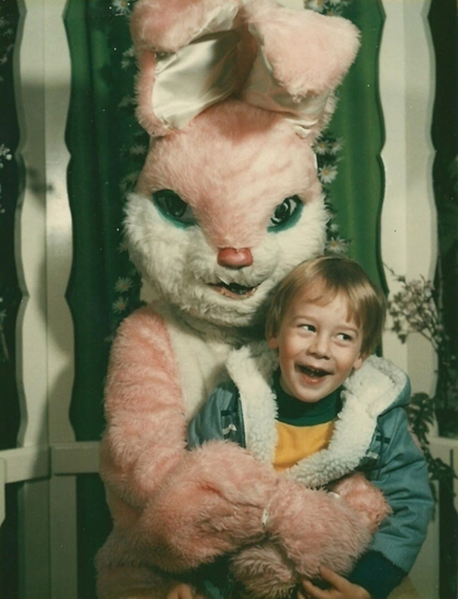 terrifying easter bunnies - old easter bunny