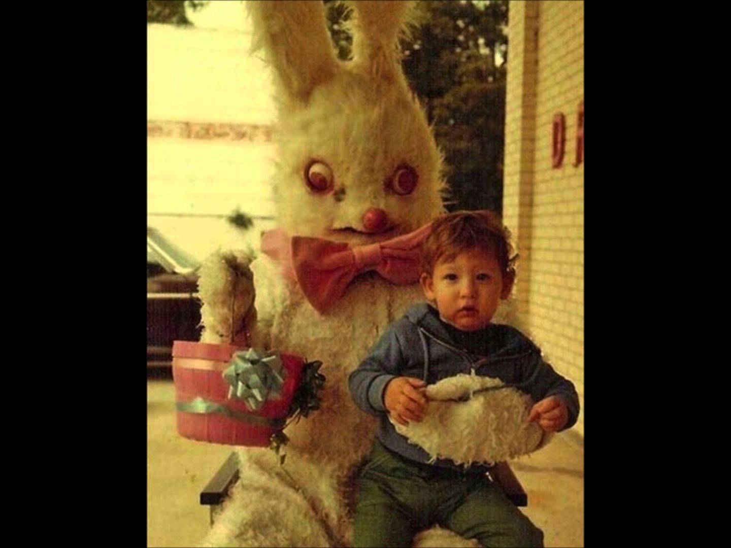terrifying easter bunnies - scary easter bunny -