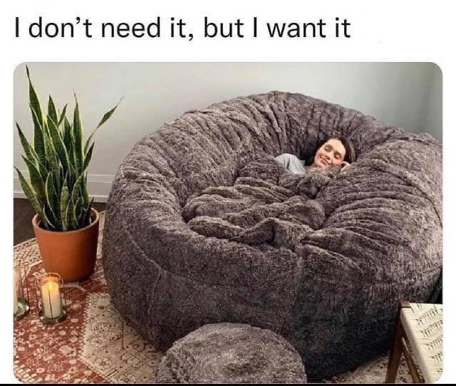 This is all we want, snuggly safe feels
