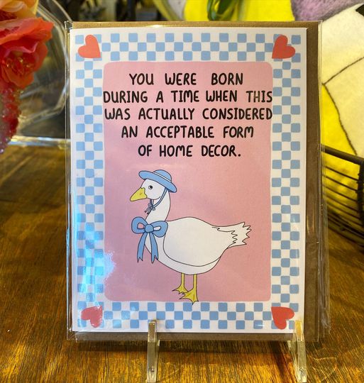 Things to relate to over 30 - baby shower - You Were Born During A Time When This Was Actually Considered An Acceptable Form Of Home Decor.