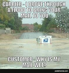 38 funnies that describes the life of a mail carrier