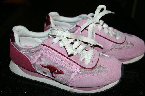 And these exact pink sneakers that half the girls had because they had TWO colors of pink