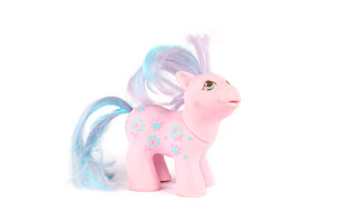 coming the hair on your My Little pony- especially the ones with scents