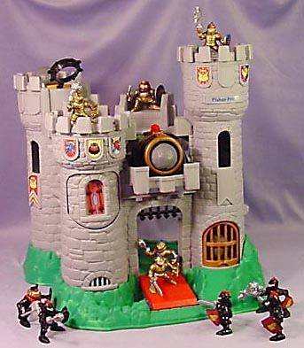 Boys of the 80s - 90s castle toy