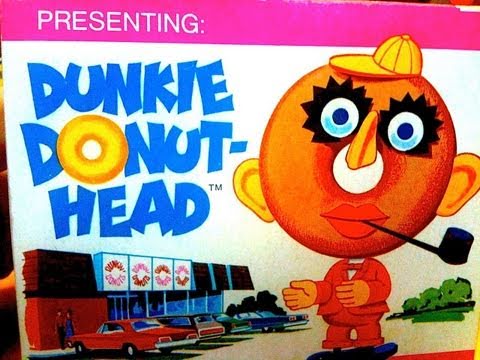 Do we even want to touch on how weird this was? Move over Mr. Potato head, Hasbro created this to go with the beloved Dunkin mascot of the '60s