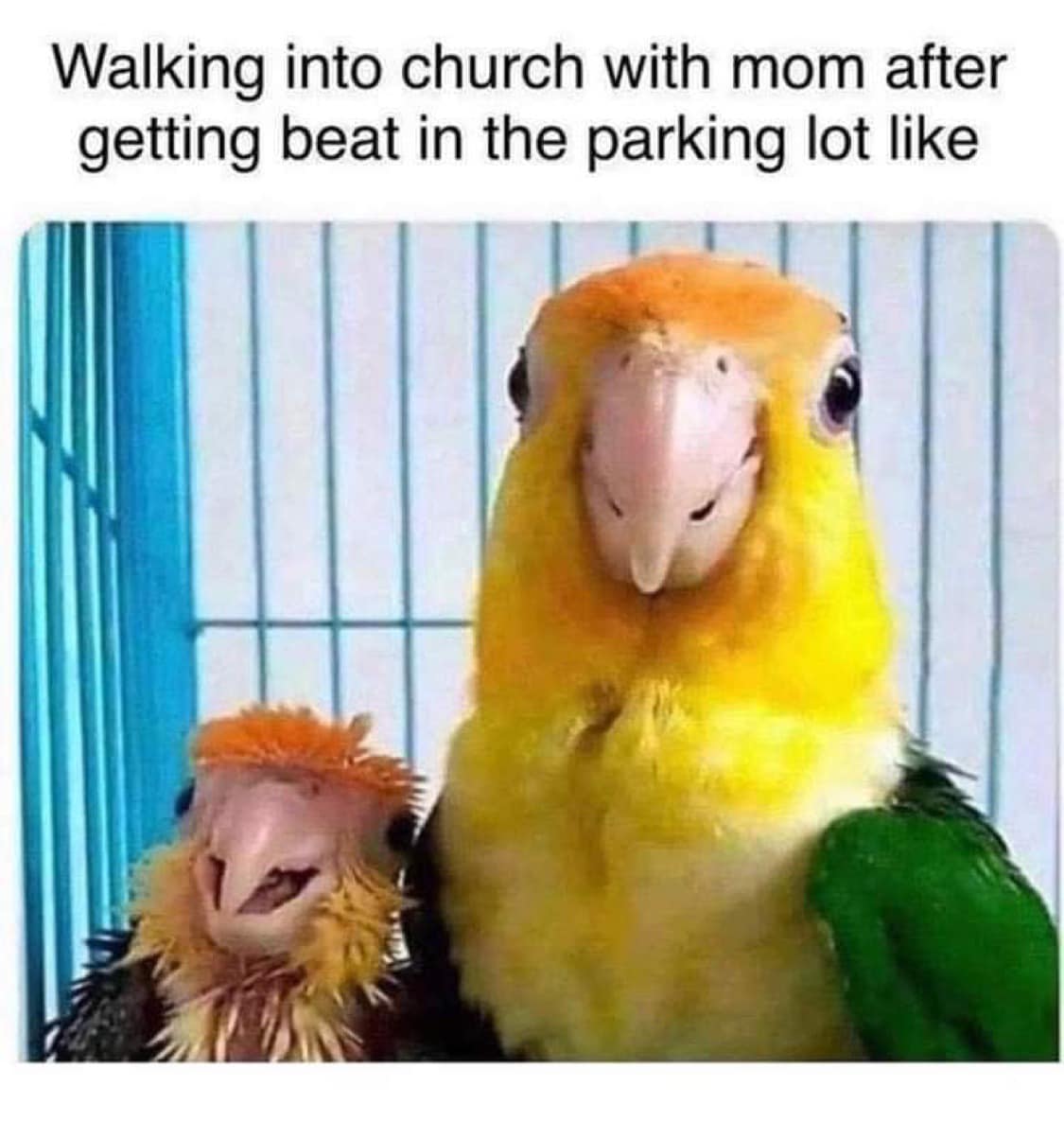 Childhood Memes - bouncer is your friend ok - Walking into church with mom after getting beat in the parking lot