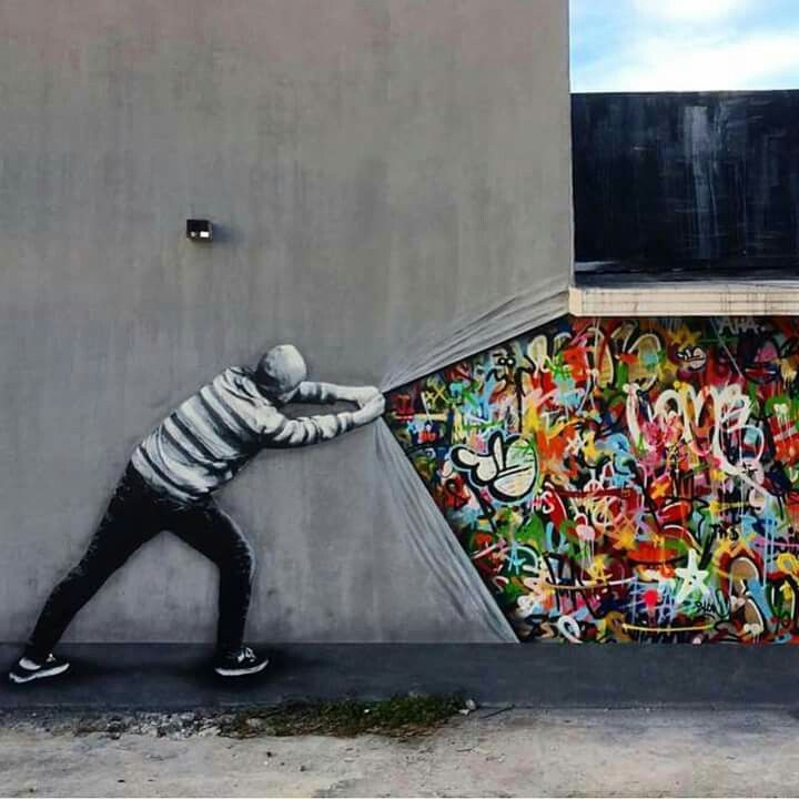 Best Murals and Graffiti - street art - Aha