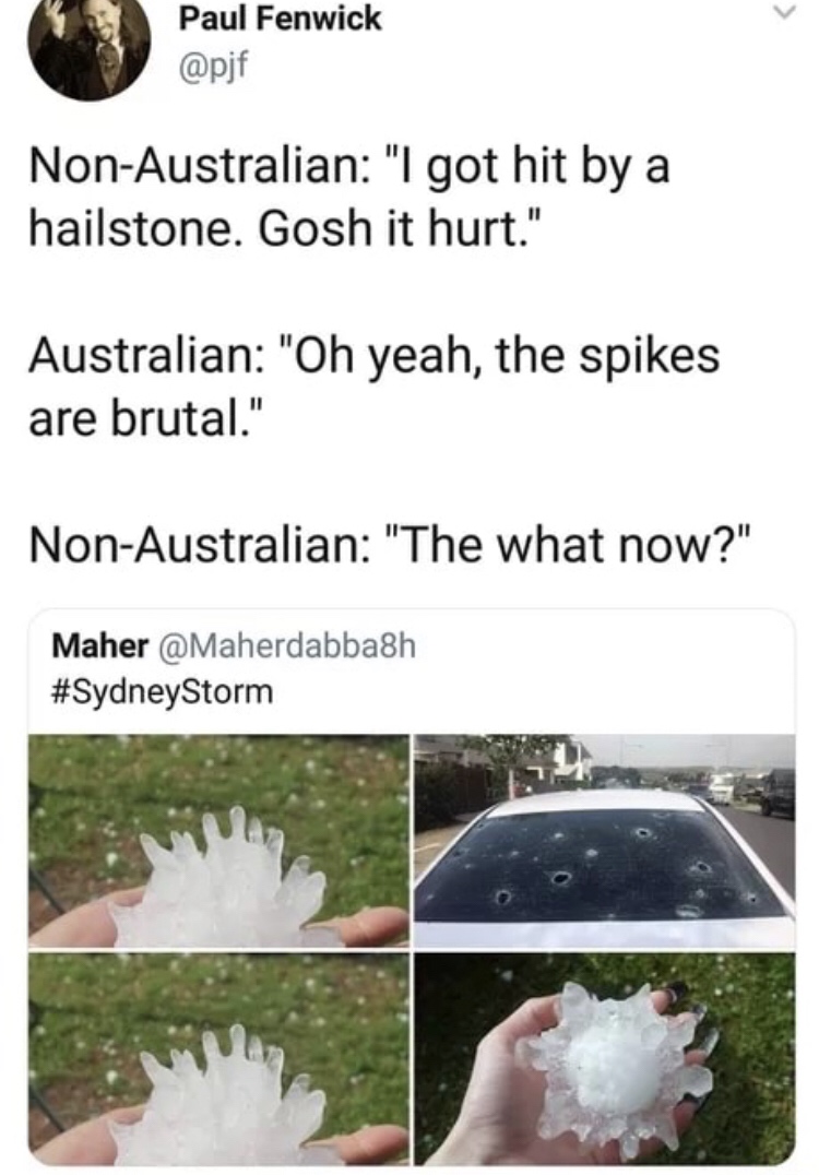 Meanwhile, in Australia
