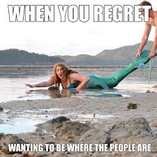 vacation - When You Regret 2 Wanting To Be Where The People Are