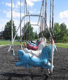 29 glimpses at what playgrounds used to look like